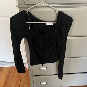 Ruched and Ribbed top